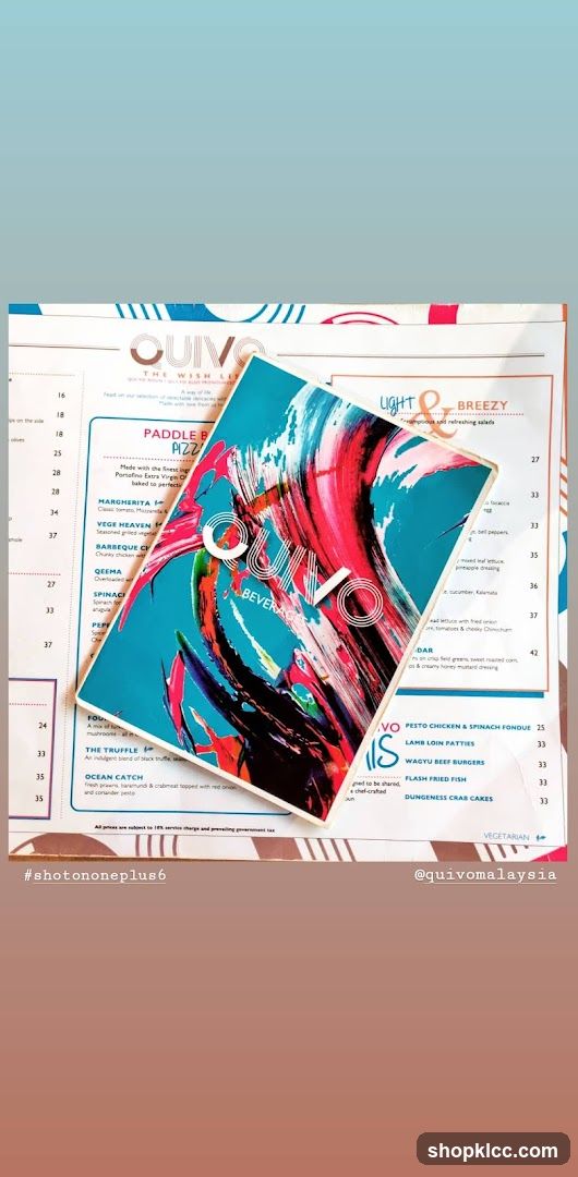 QUIVO Menu