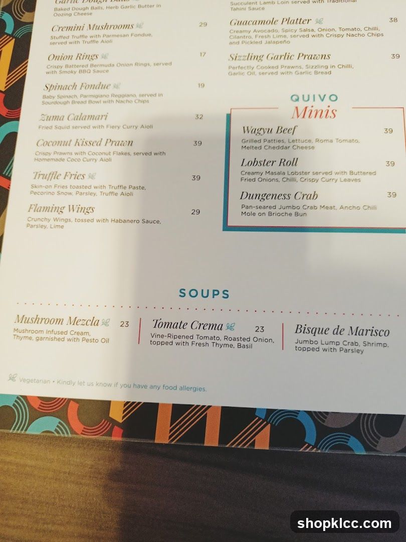 QUIVO Minis & Soups