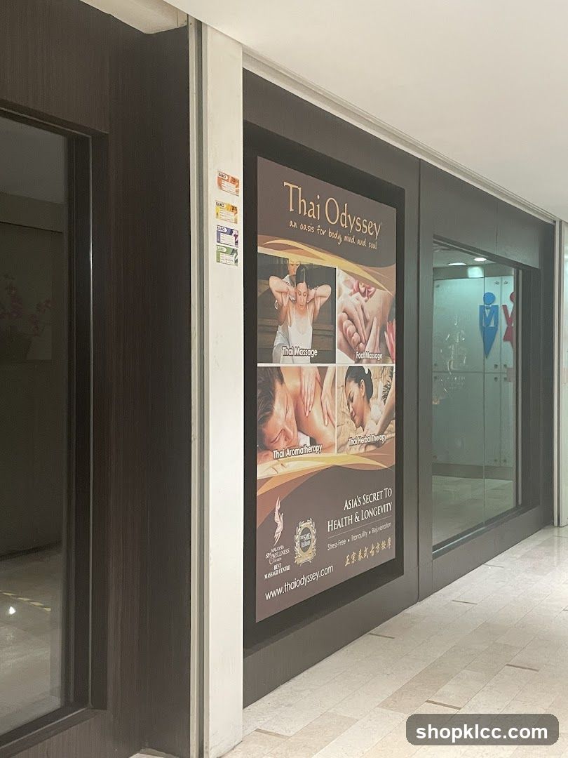 Thai Odyssey Spa Advertisement