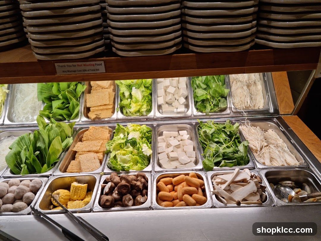 Buffet Food Display