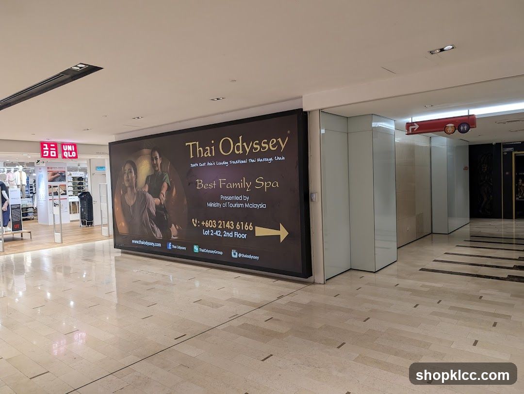 Thai Odyssey Spa Advertisement