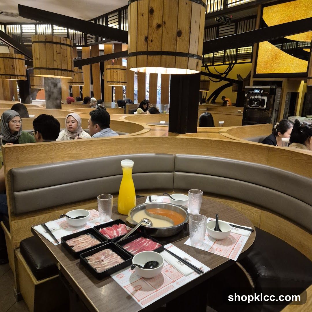 Hot Pot Restaurant Interior