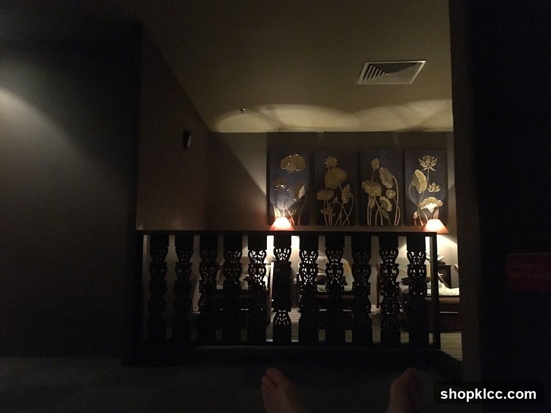 Spa Interior with Artwork