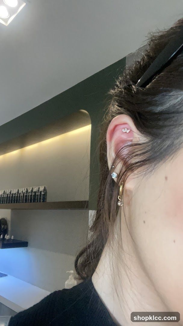 Ear Piercing Detail