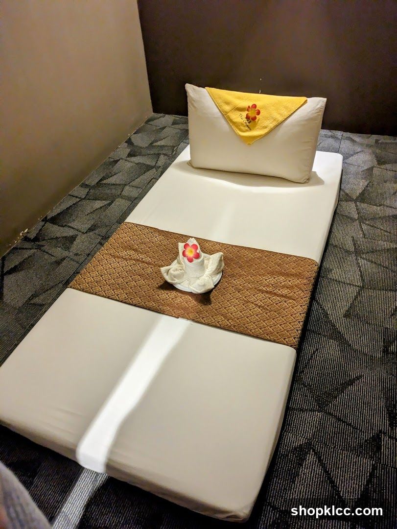 Massage Bed Setup