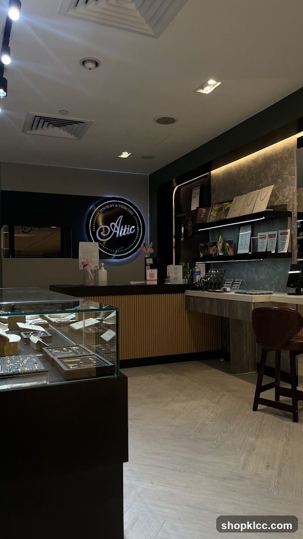 Jewelry and Piercing Shop Interior