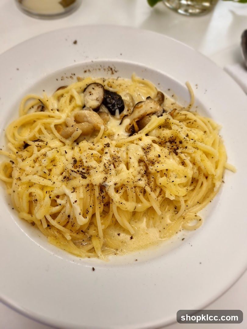 Mushroom Spaghetti