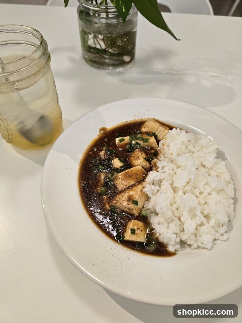 Mapo Tofu with Rice