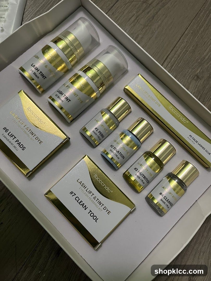 Lash Lift and Tint Kit