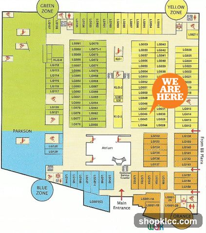Mall Directory Map