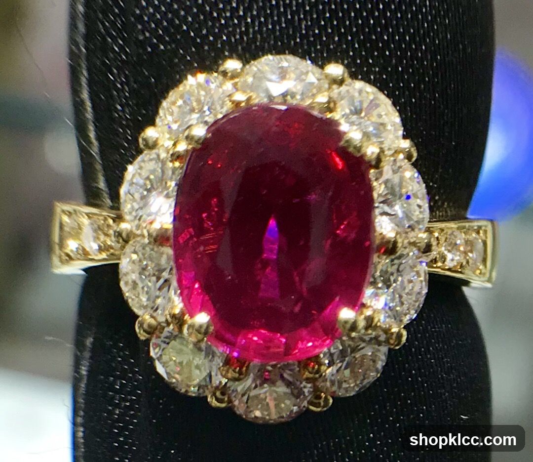 Ruby and Diamond Ring