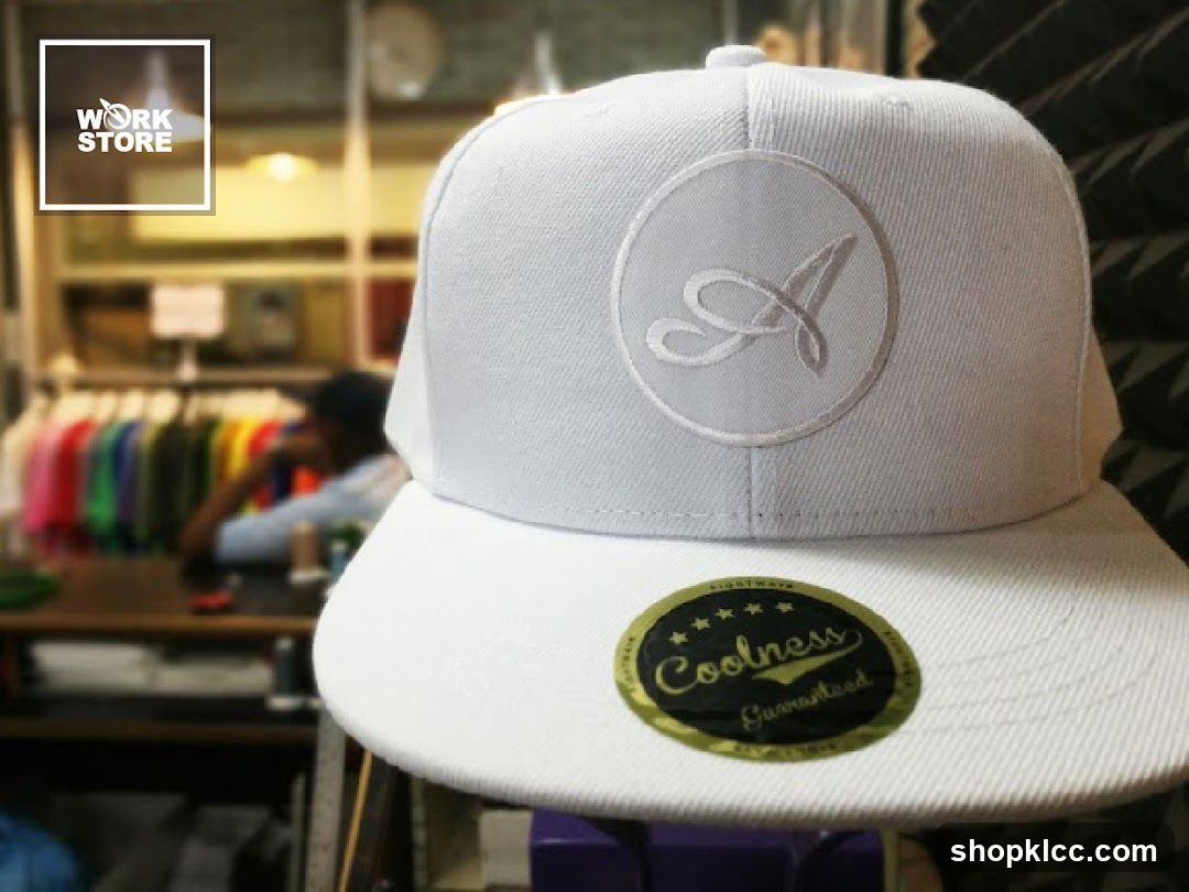 White Snapback Hat