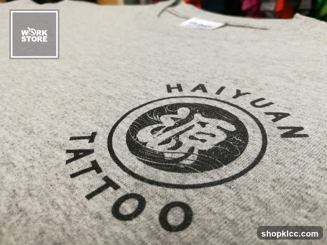 T-shirt with Tattoo Logo