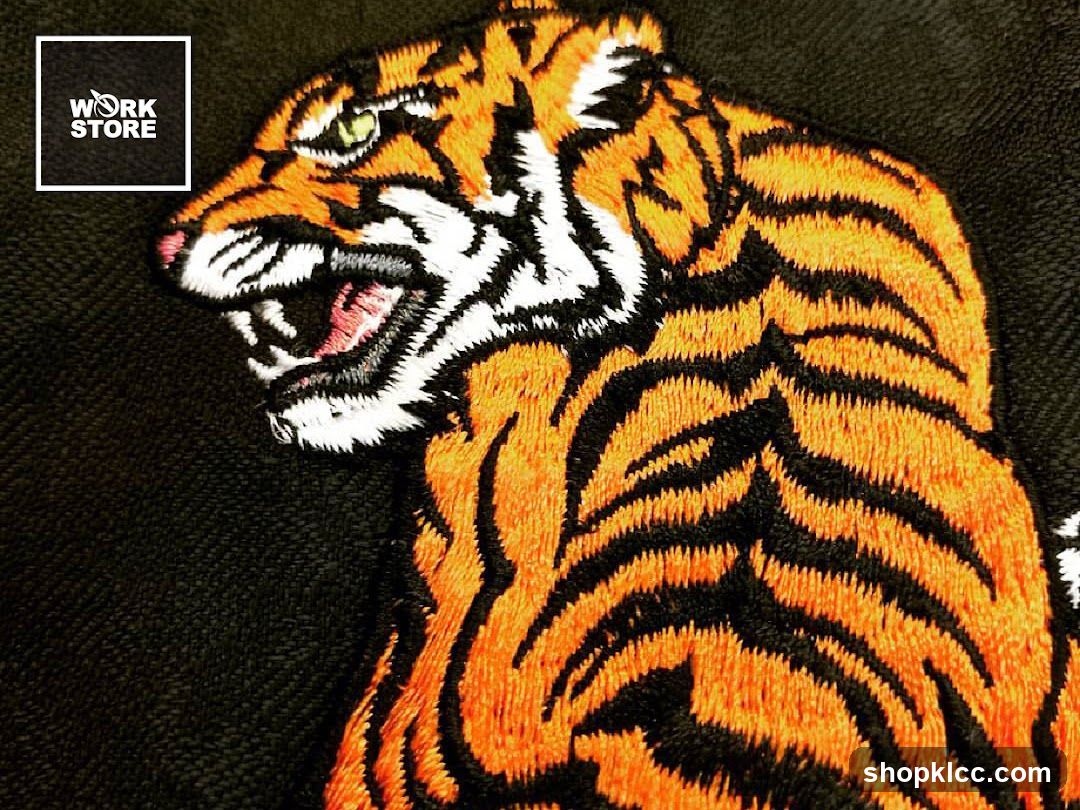 Embroidered Tiger Patch