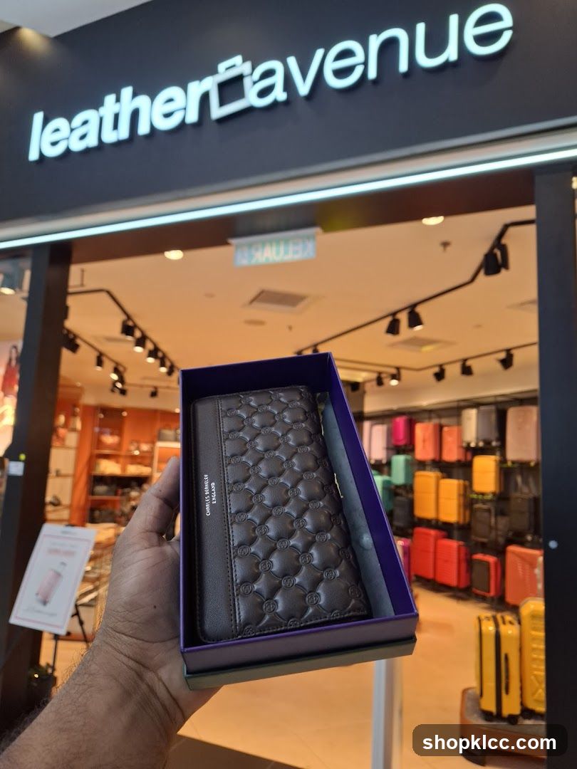 Leather Goods Store Display
