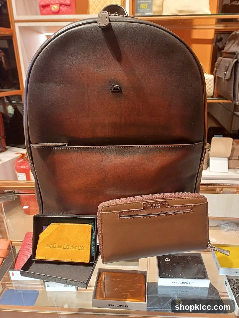 Leather Goods Display