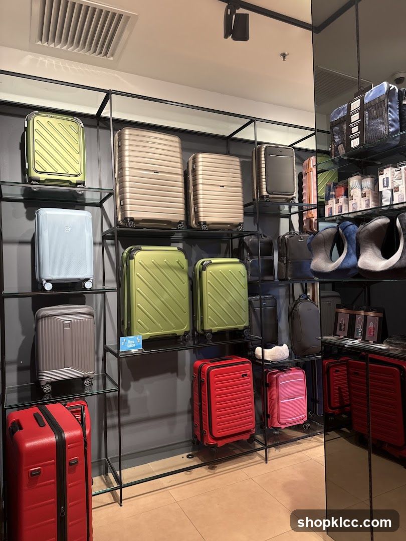 Luggage Store Display