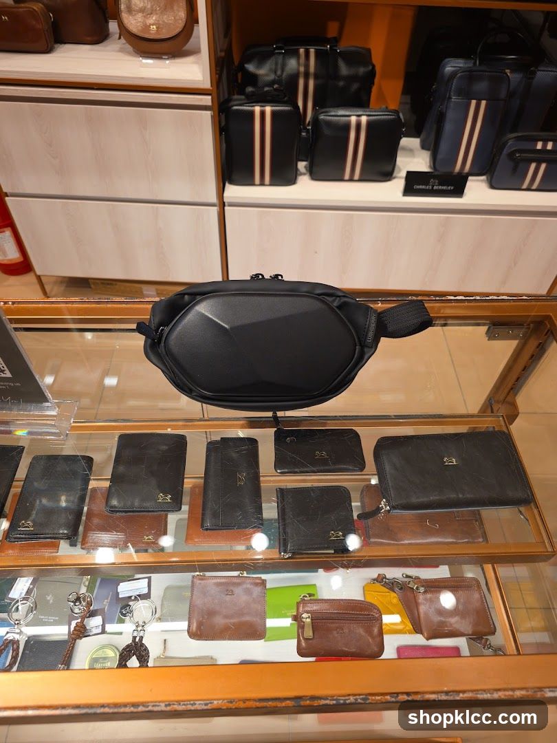 Display of Leather Goods