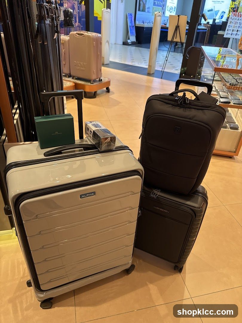 Luggage display