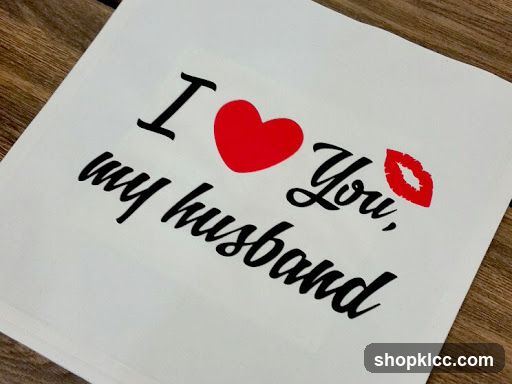 I Love You, My Husband Design