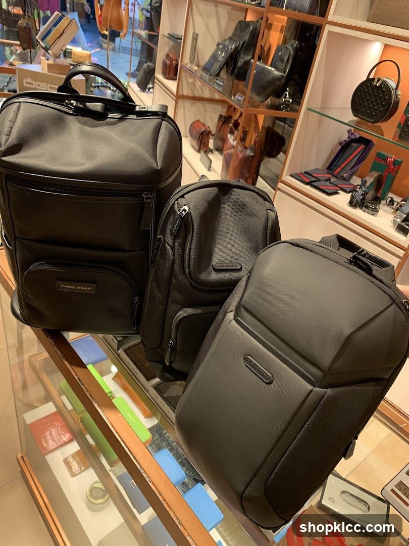 Bags and Accessories Display