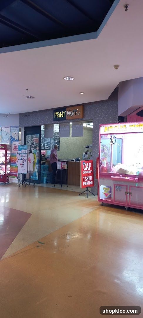 Print Shop and Claw Machine