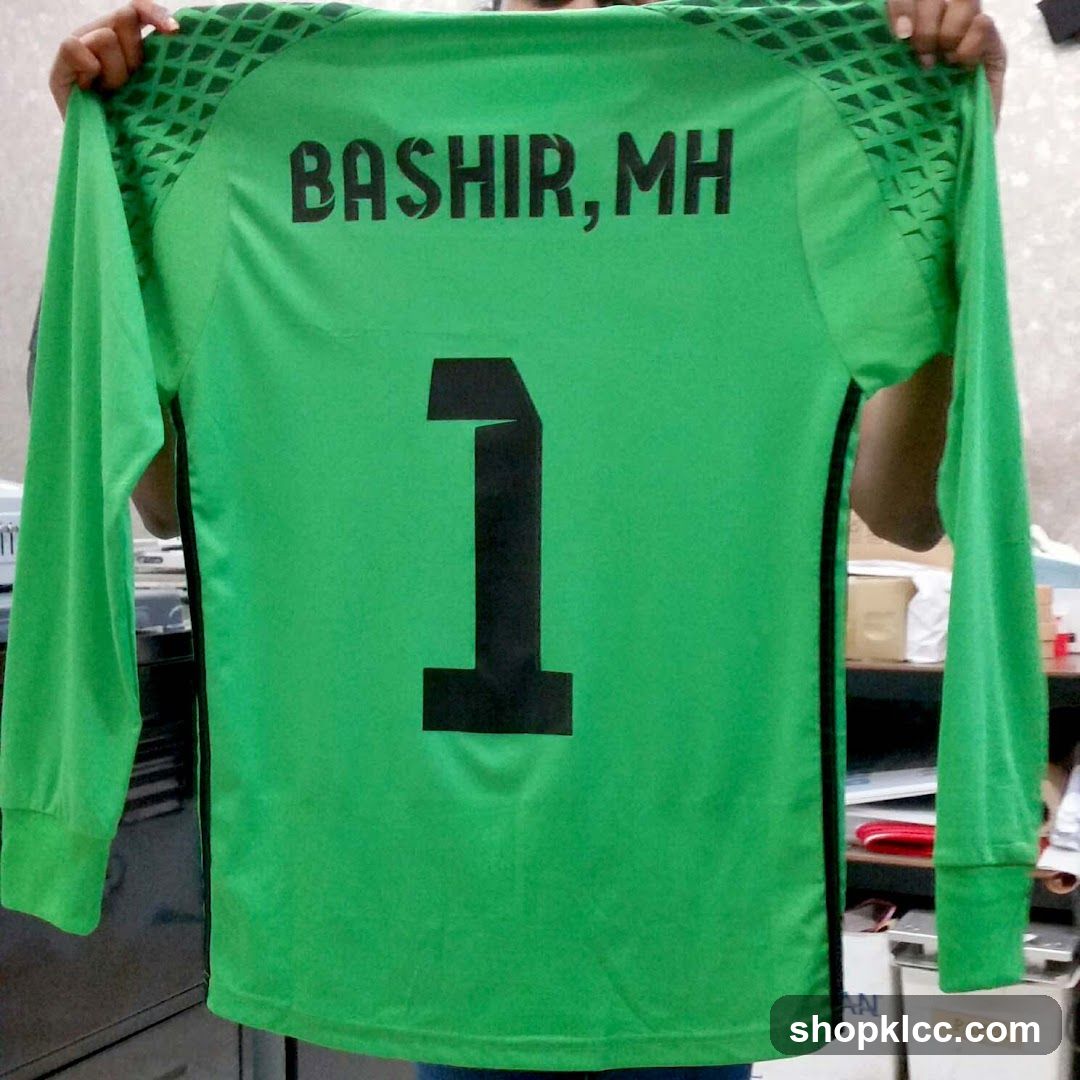 Green Goalkeeper Jersey