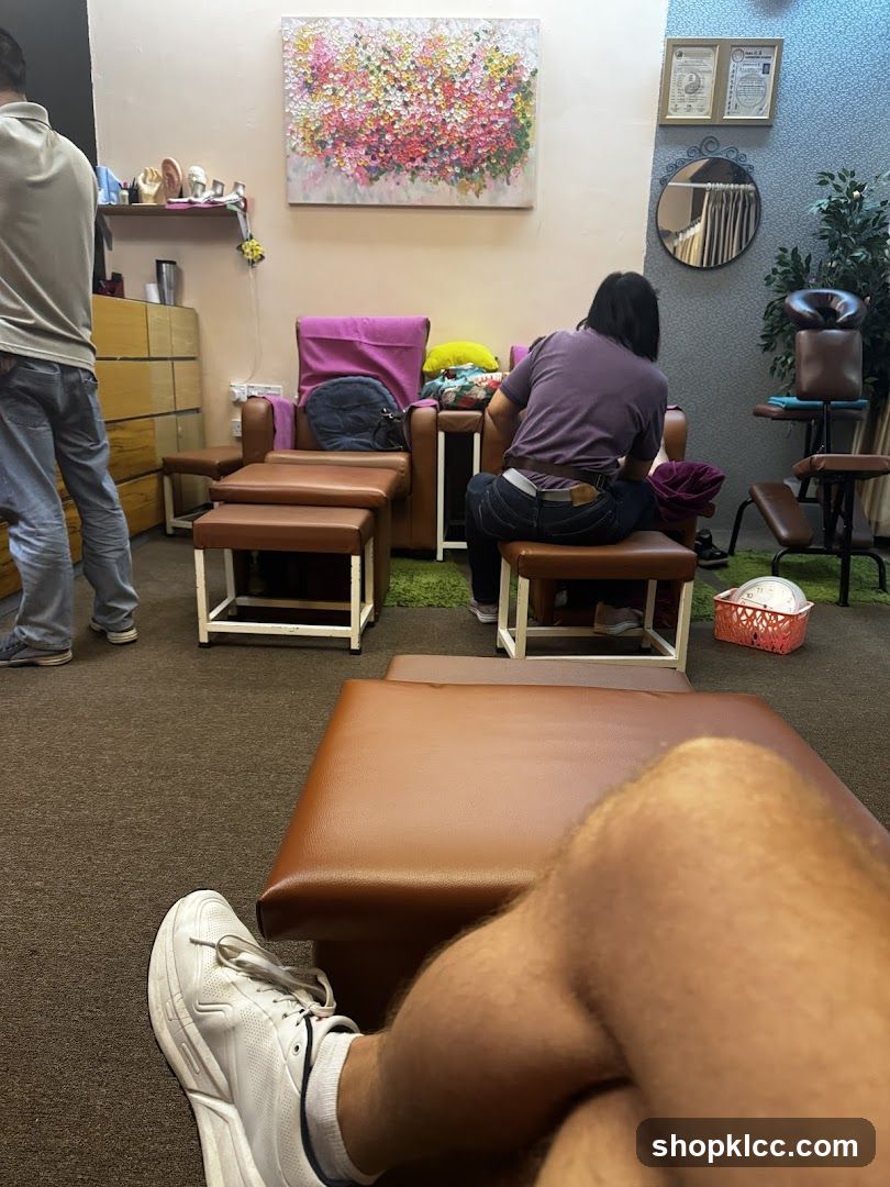 Massage Chairs and Footrests