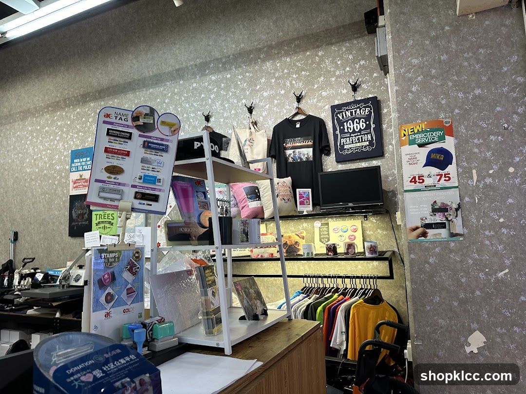 Embroidery and Printing Services