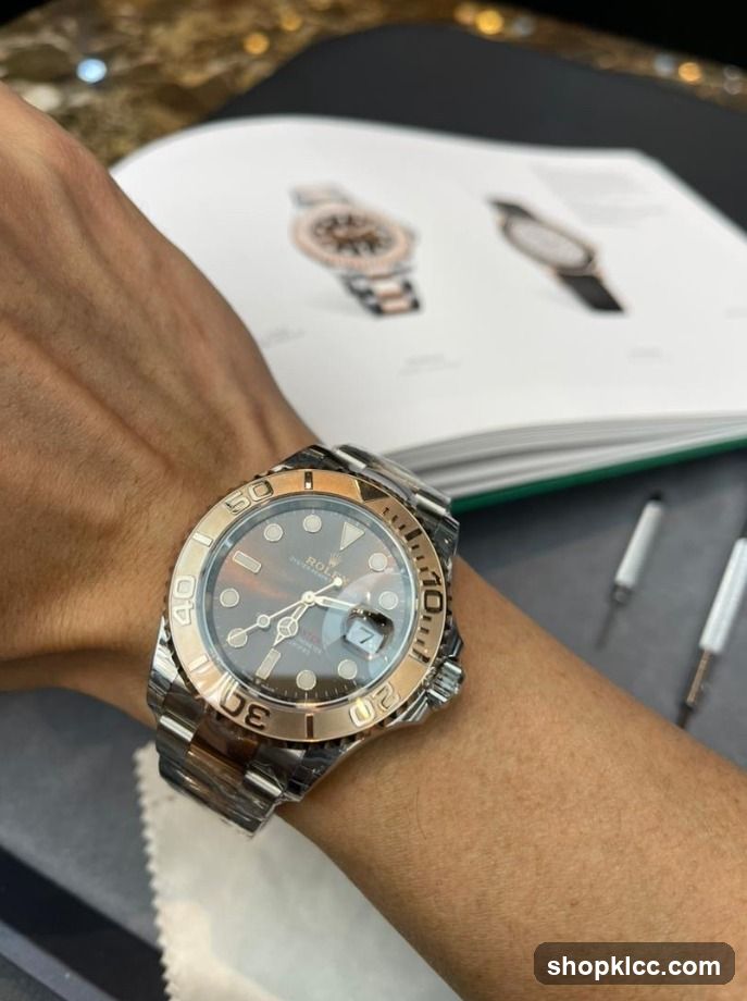 Rolex Watch on Wrist