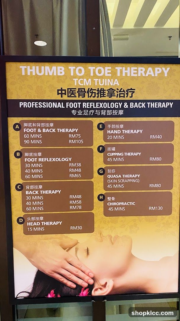 THUMB TO TOE THERAPY