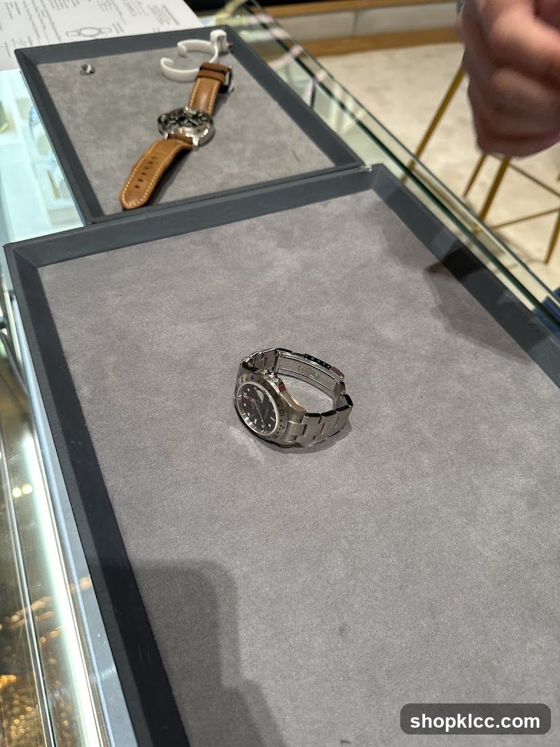 Watches on Display