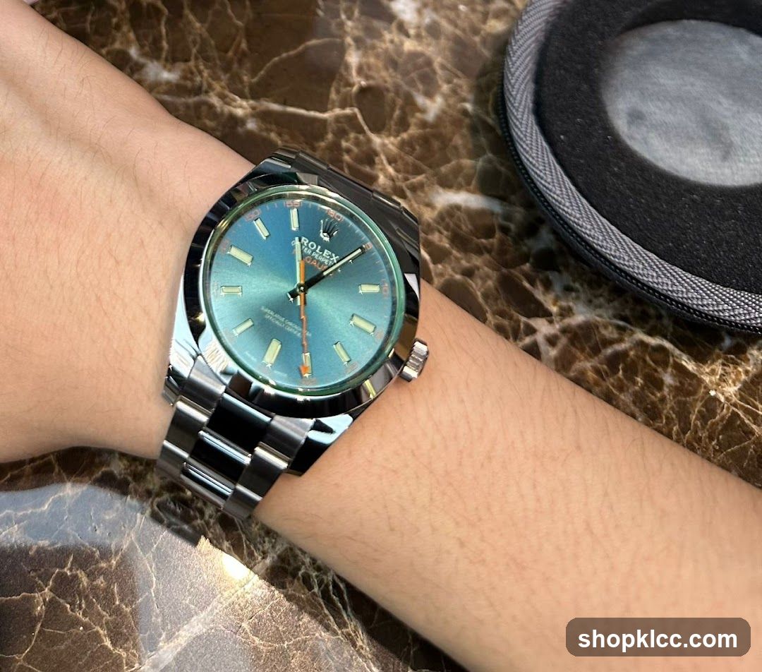 Rolex Watch on Wrist