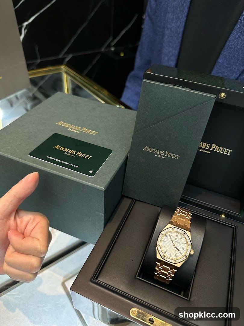 Audemars Piguet Watch and Packaging