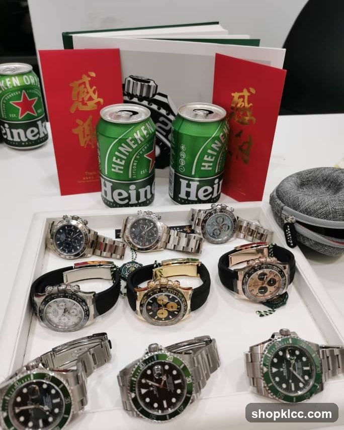 Watches and Heinekens