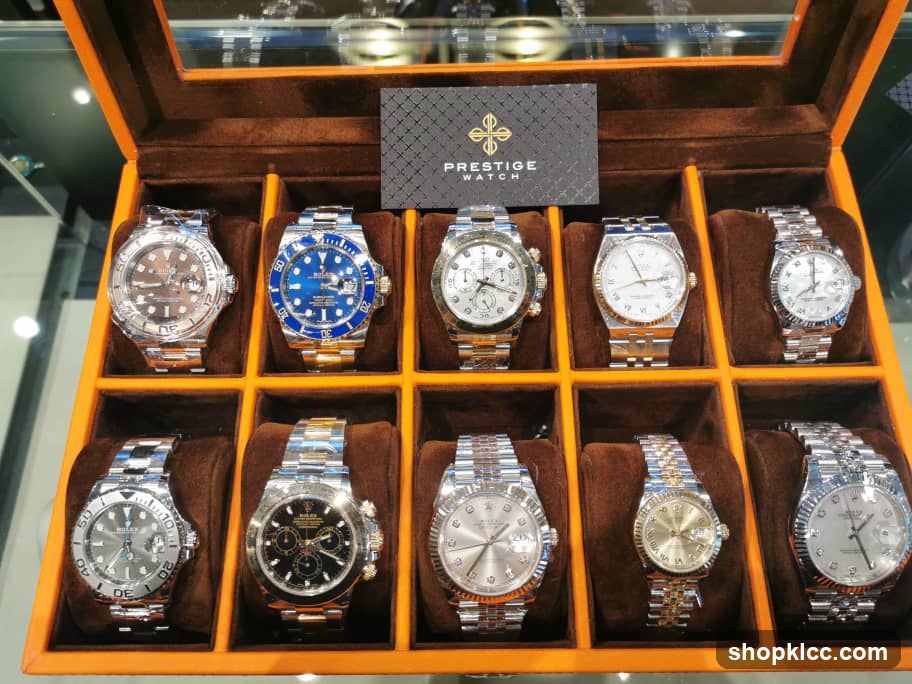 Display of Rolex Watches