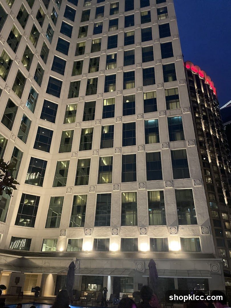 Modern Skyscraper at Night