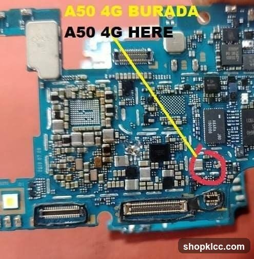 Circuit Board with Annotations