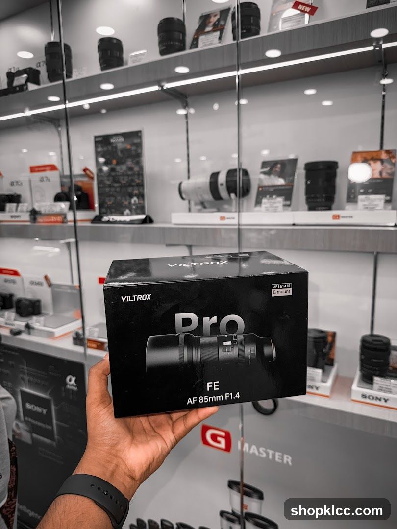 Camera Lens Display