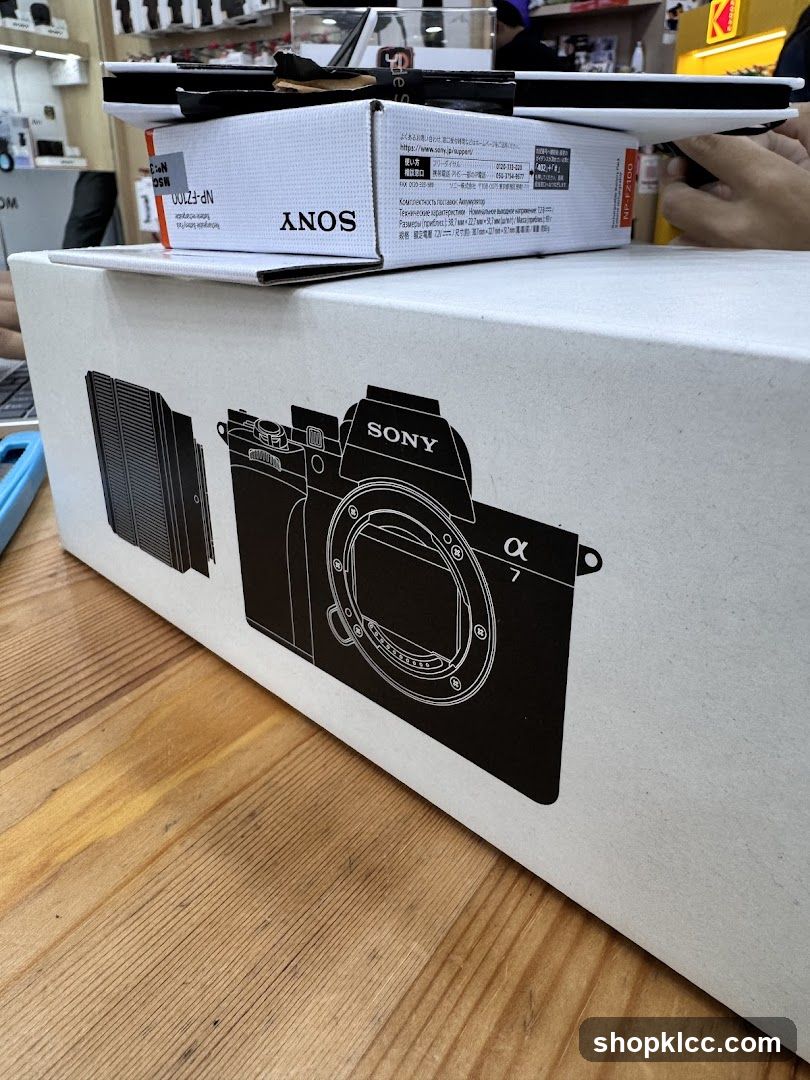Sony Camera Box