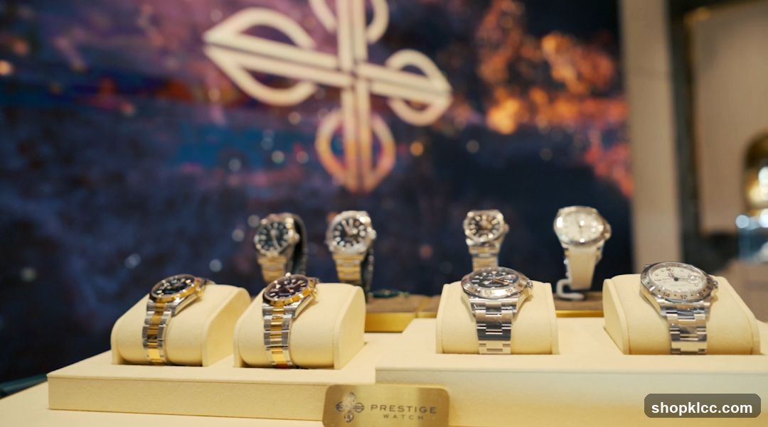 Luxury Watches Display
