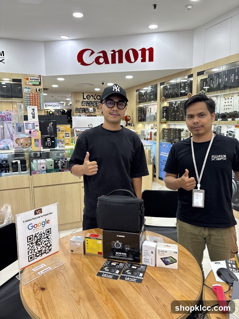 Camera Store Display