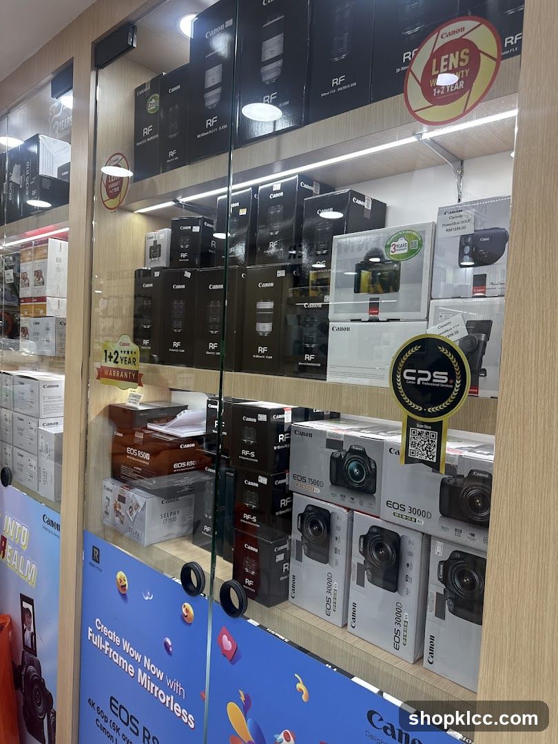 Camera Store Display