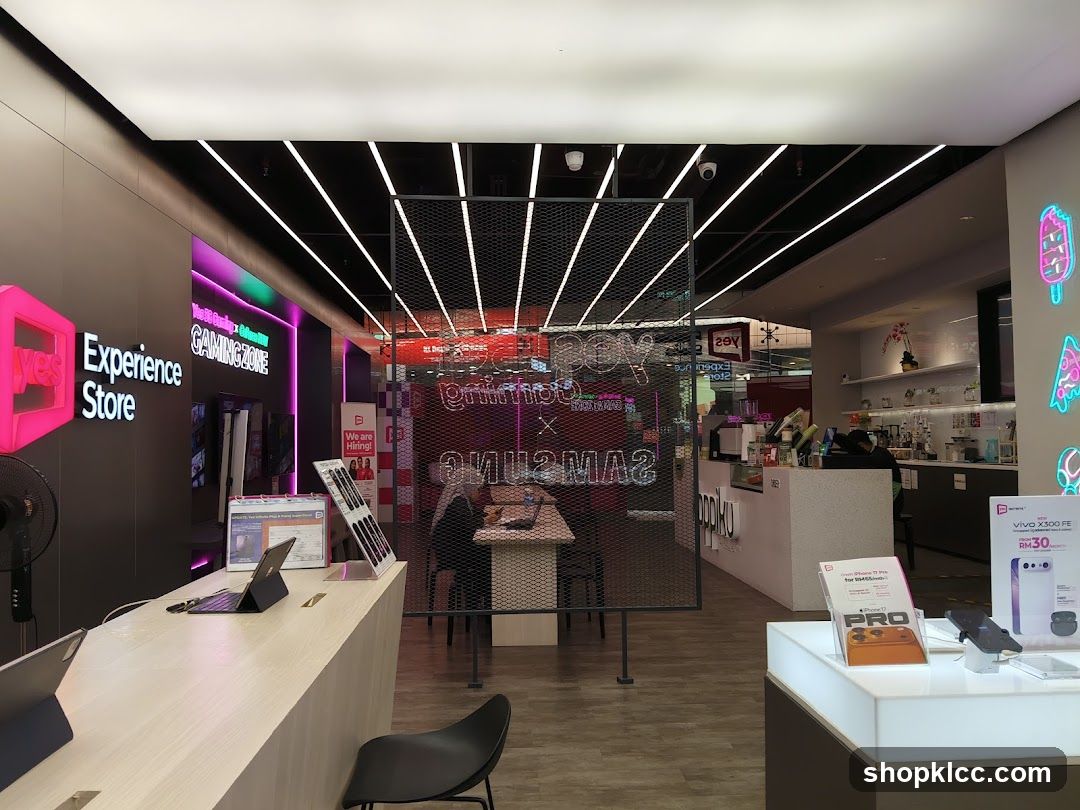 Electronics Store Interior