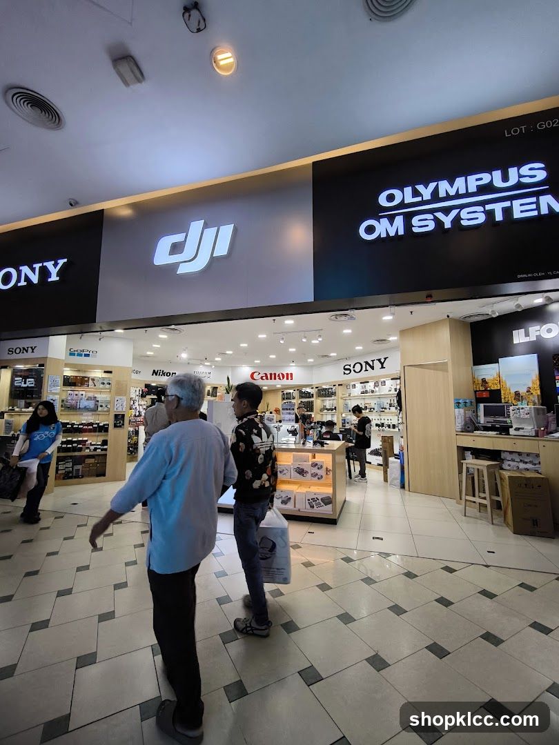 Camera Store Interior