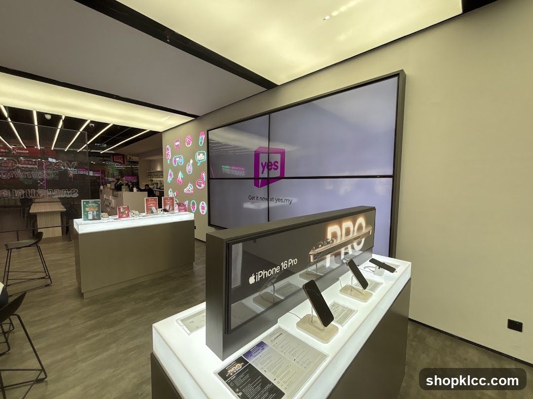 Electronics Store Display
