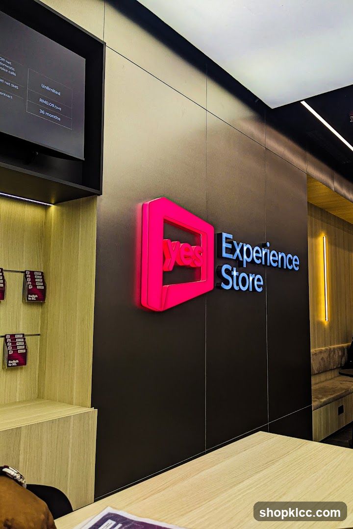 Yes Experience Store Interior