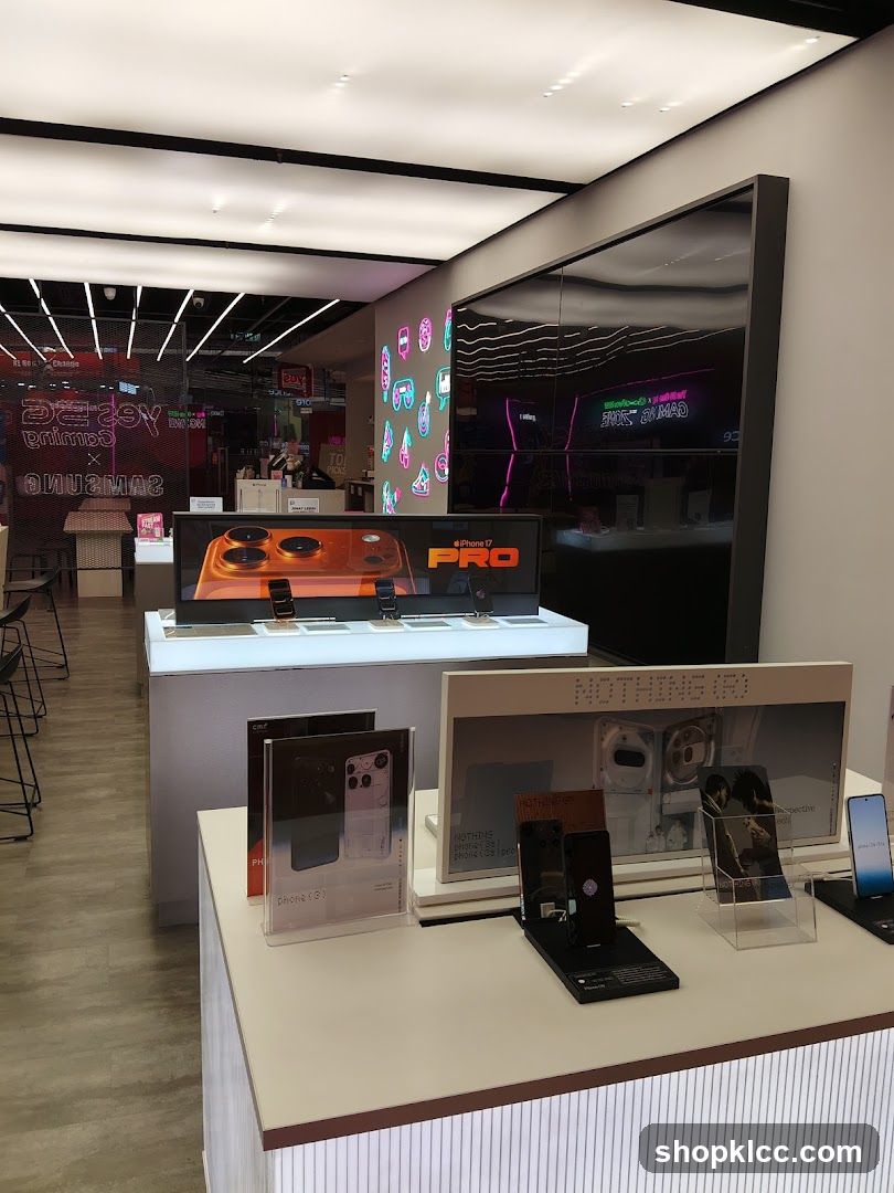 Electronics Store Display