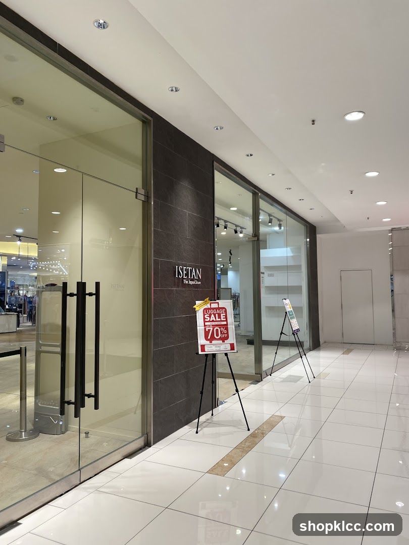ISETAN Luggage Sale