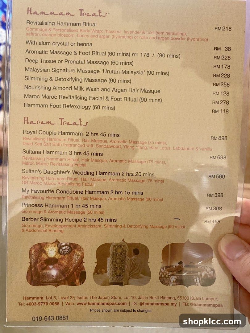 Hammam Treats